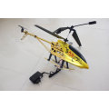 Hot sales 3.5 channel Gold alloy RC helicopter uav with gyro